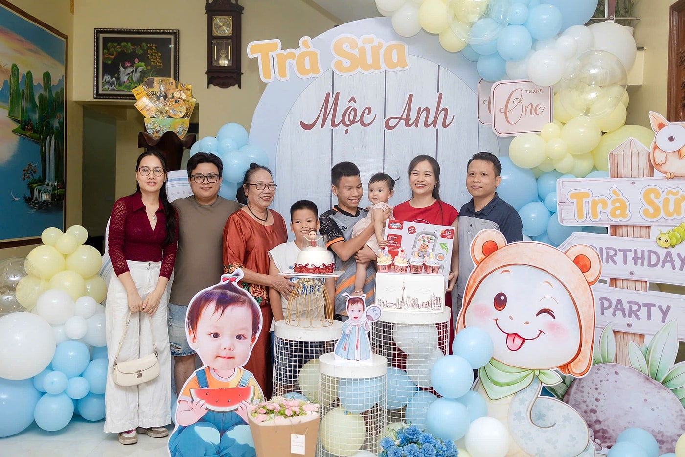 Niềm vui sum vầy bên đại gia đình